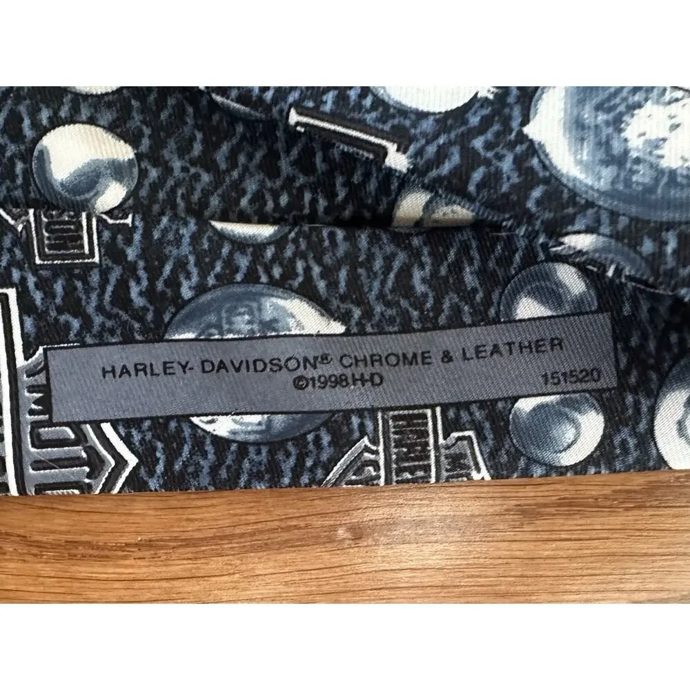 Vintage‎ Ralph Marlin & Co Inc 1998 Harley-Davidson Tie